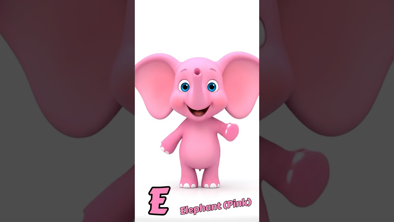 ABC Colorful Safari Animal Song 🐾