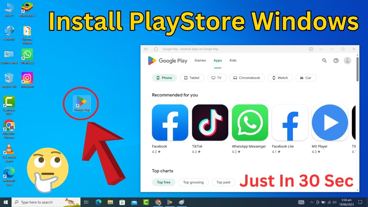 Easiest Method to Download and Install Google Play Store Apps on Windows PC in 2025 π