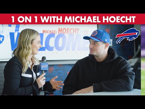Meet Michael Hoecht: Maddy Glab Sits Down with Bills Newest Defensive End! | Buffalo Bills
