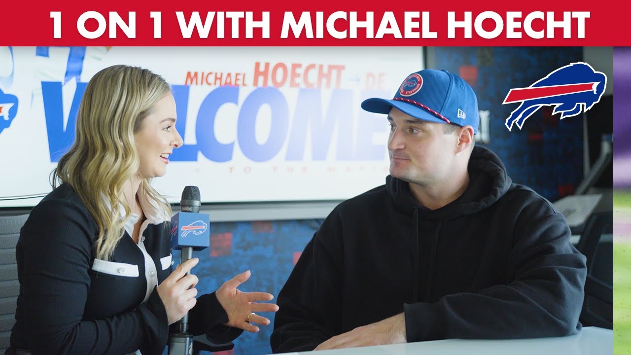 Exclusive Interview with Buffalo Bills' New Defensive End Michael Hoecht 🏈