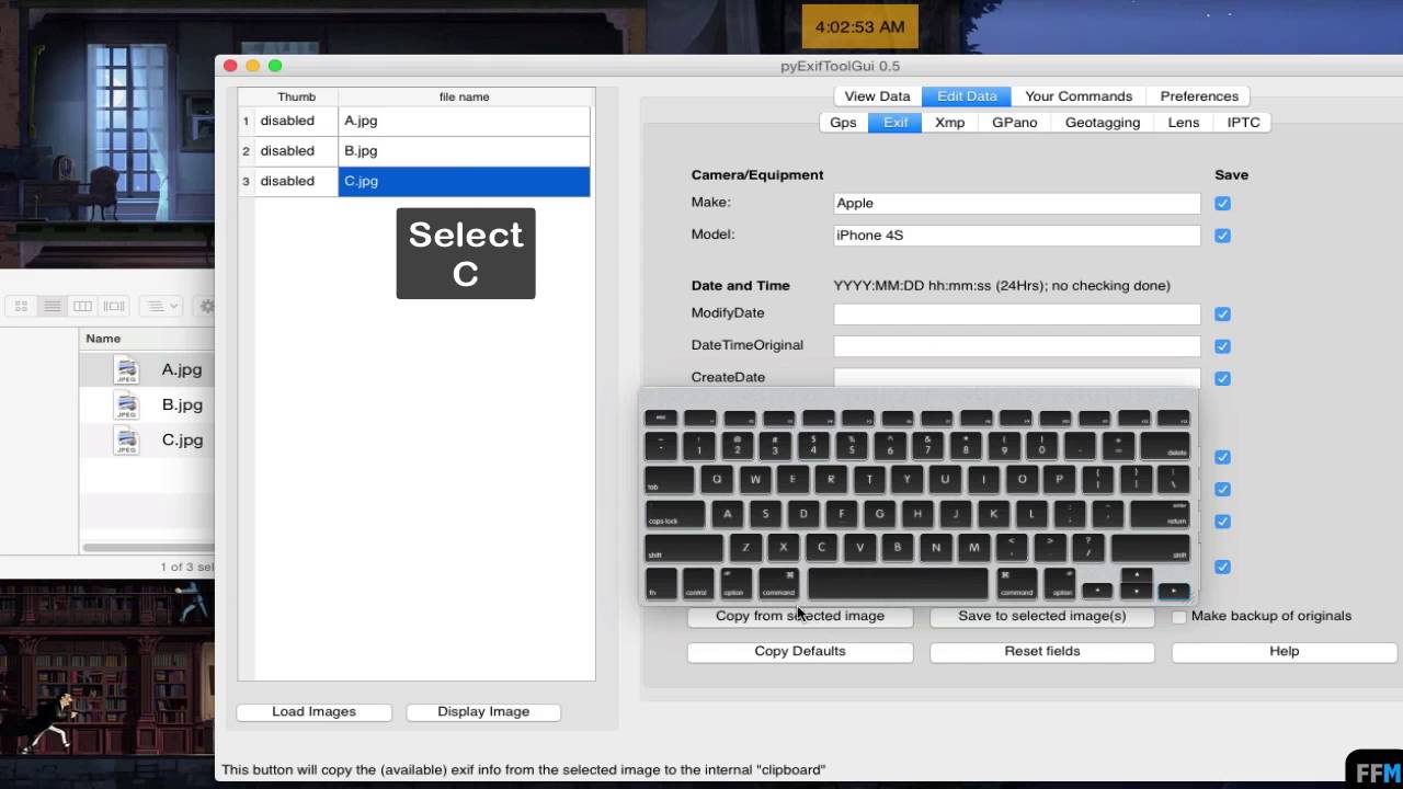 Easily Copy EXIF Date & Time Data to Multiple Files on Mac – Free Guide 📁