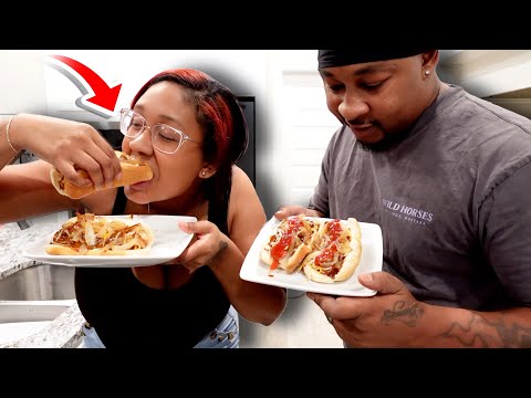 COOKING WITH DOLCE AND NESHA | CHILLI DOGS