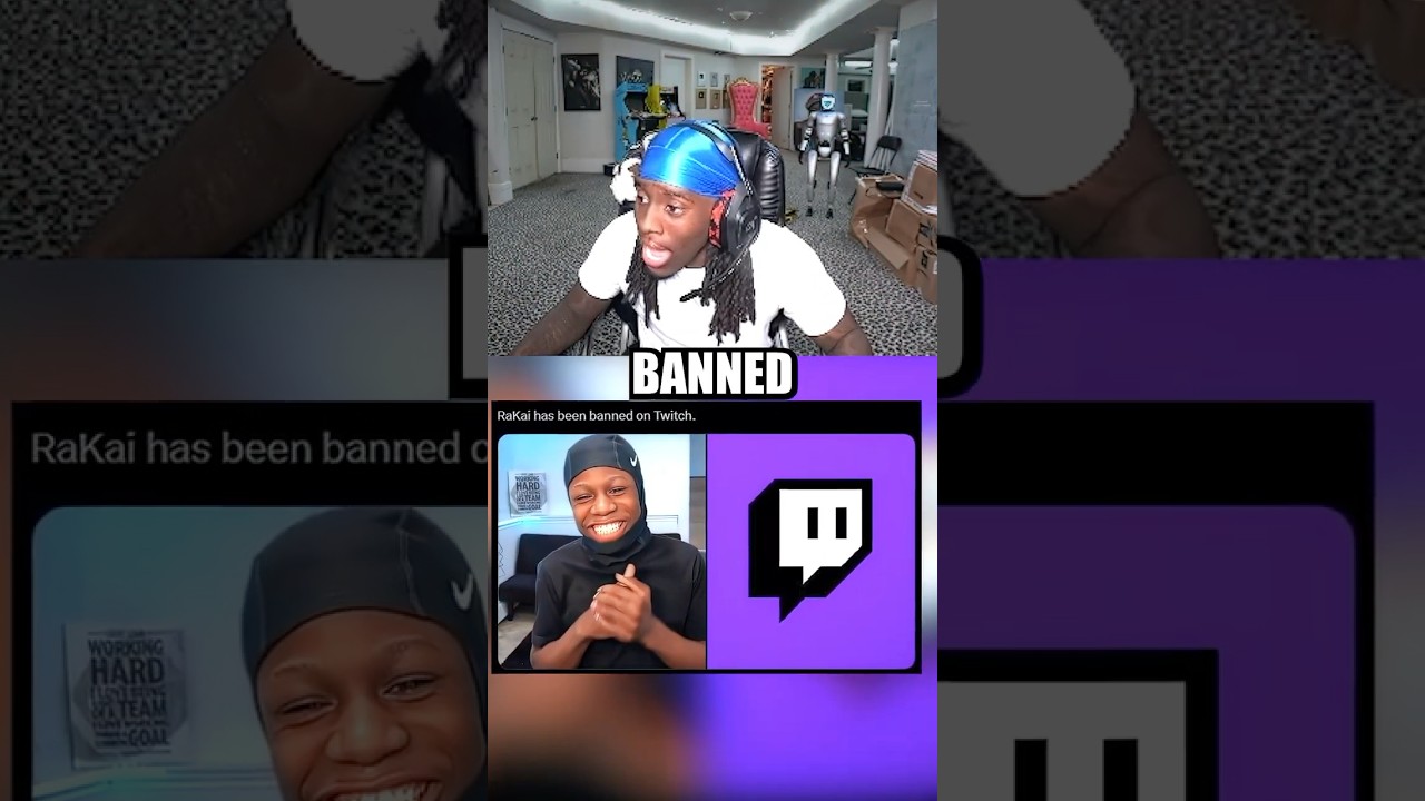 Kai Cenat Explains Rakai's Twitch Ban 💀
