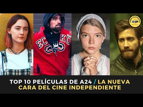 Top 10 películas de A24 / La nueva cara del cine independiente.