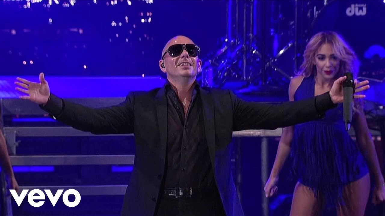 Pitbull Performs 'Don't Stop the Party' on Letterman π€