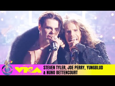 Steven Tyler, Joe Perry, YUNGBLUD, & Nuno Bettencourt Perform Ozzy Tribute Medley | 2025 VMAs