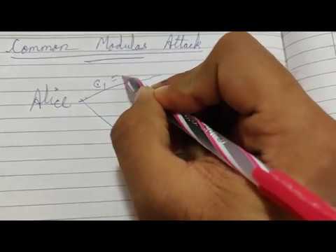 Common Modulus Attack | Attacks on RSA | Protocol Failure Attack | Cryptography & Network Security