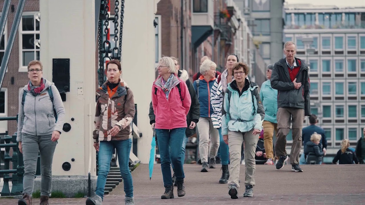 Amsterdam City Walk 2019: 12,000 Walkers Explore the City