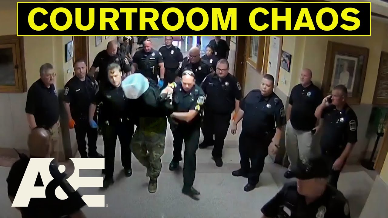 Top 9 Chaotic Moments in Courtrooms | Court Cam | A&E