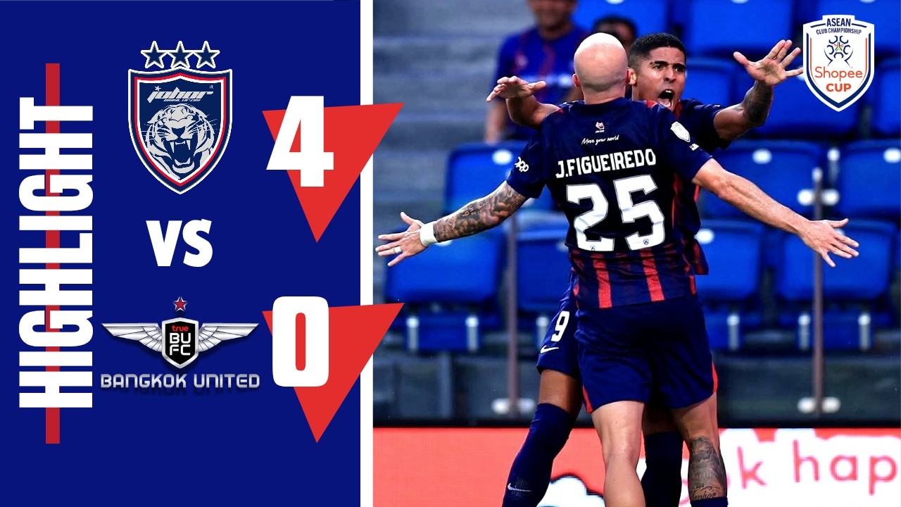 [4K] JDT 🇲🇾 vs Bangkok Utd 🇹🇭 | ACC Shopee Cup 2025/26 | Exciting Malaysian vs Thai Football! ⚽