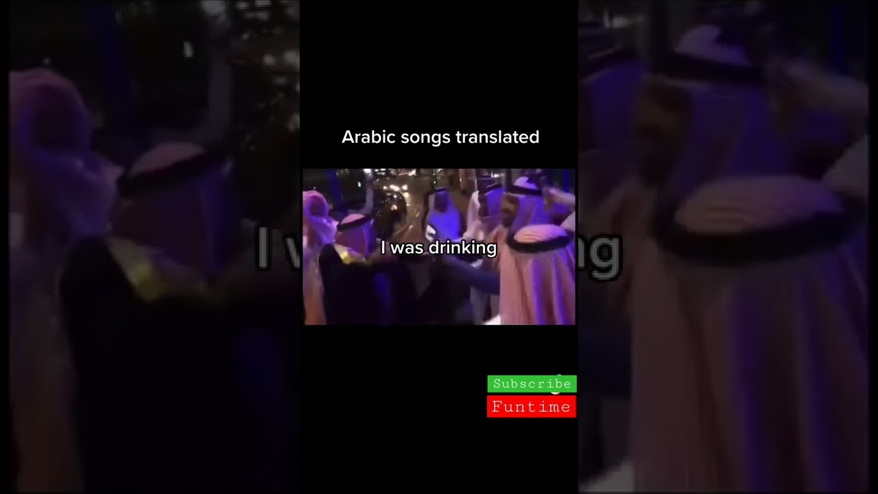 Catchy Arabic TikTok Song 🎶 | Funny Drink Mix-up Story