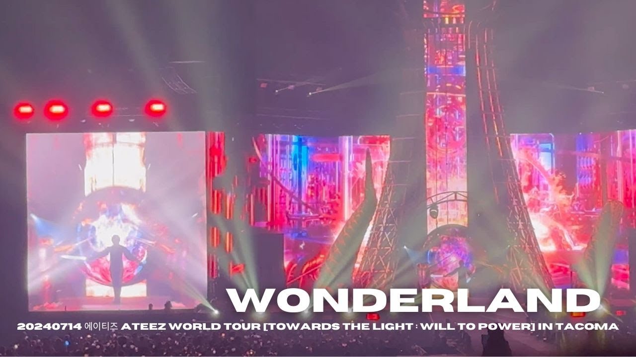 20240714 에이티즈 ATEEZ WORLD TOUR [TOWARDS THE LIGHT : WILL TO POWER] IN TACOMA : WONDERLAND