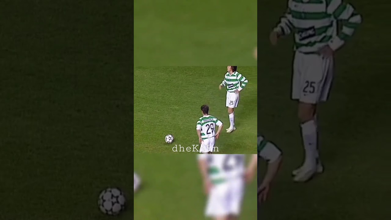 Nakamura's Free Kick vs Man Utd ⚽