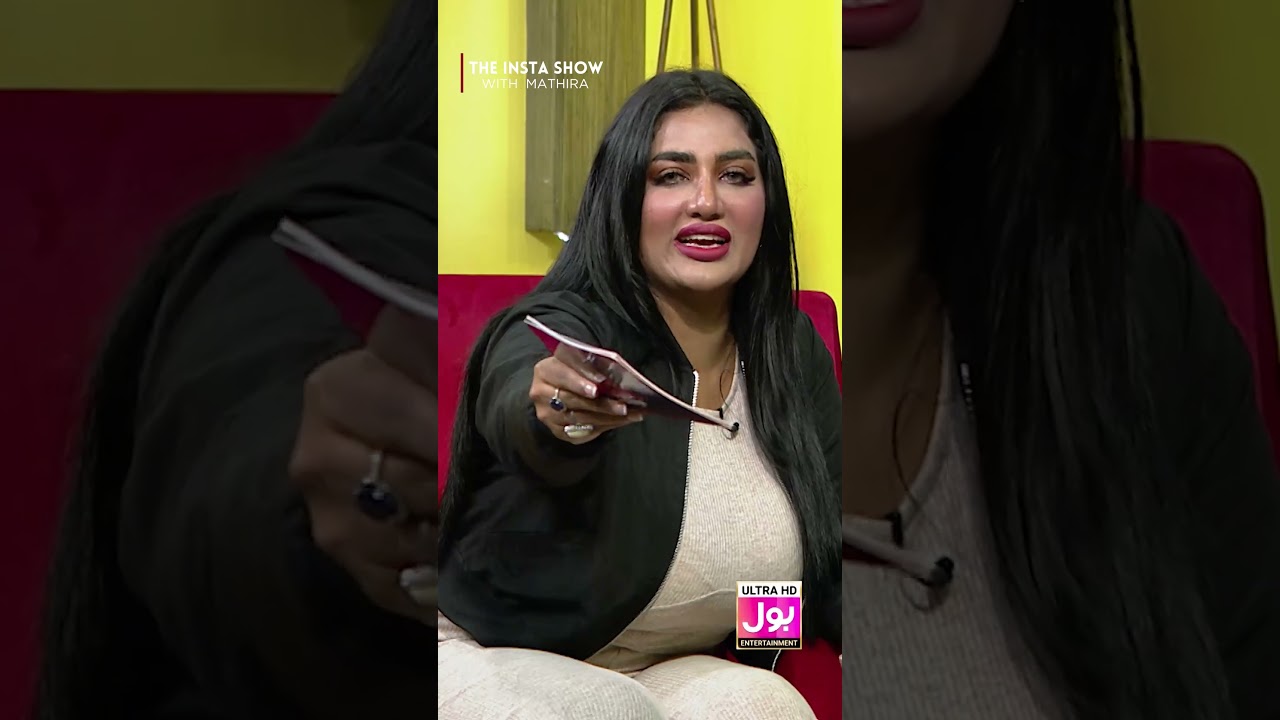 Tumhari Niyat Kharab Hai  | The Insta Show with Mathira | BOL Entertainment