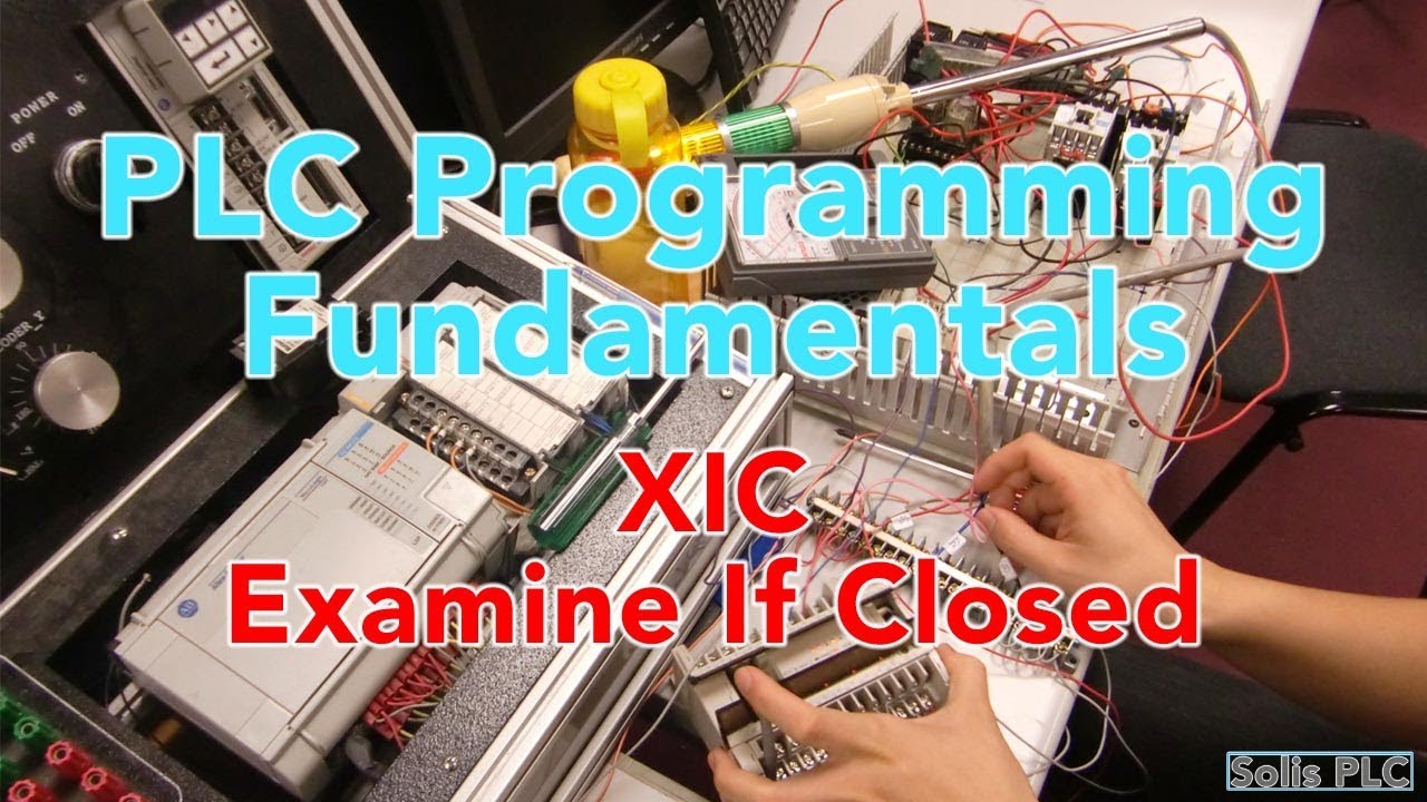 Ladder Logic Basics: XIC & XIO in RSLogix 5000