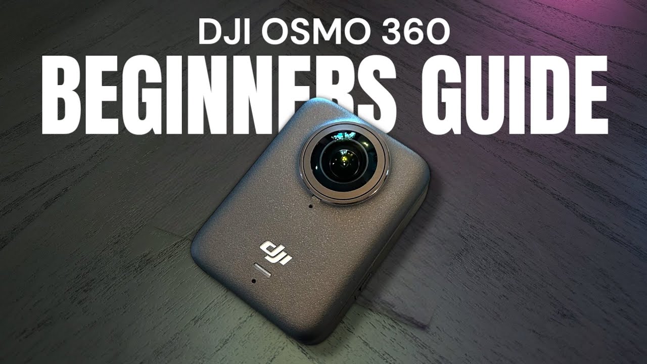 DJI Osmo 360: Complete Beginner's Setup & Guide 📸