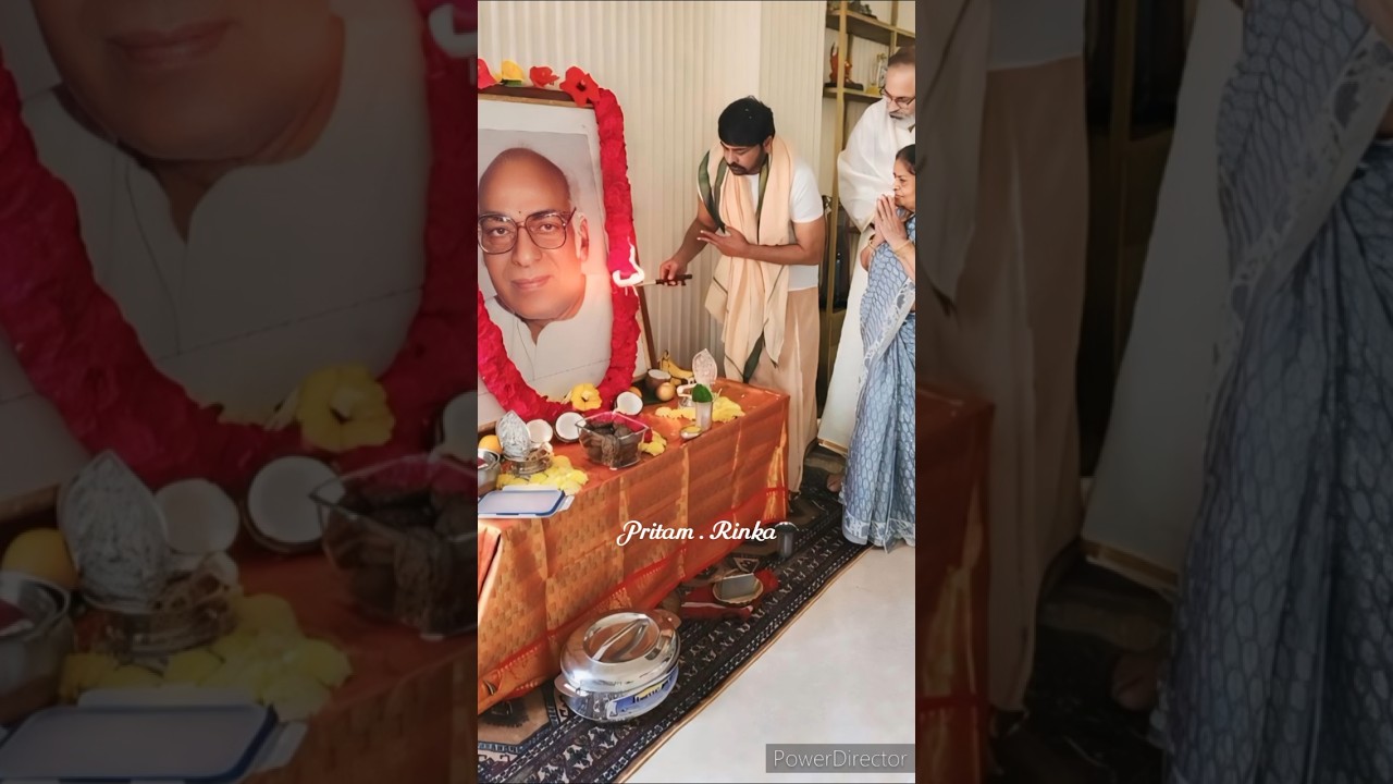 Chiranjeevi Remembers Father on His Death Anniversary 🙏