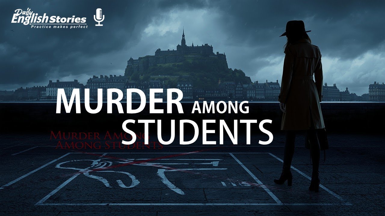 Murder Among Students | English Story for Listening Practice | Intermediate Level (B1-B2)
