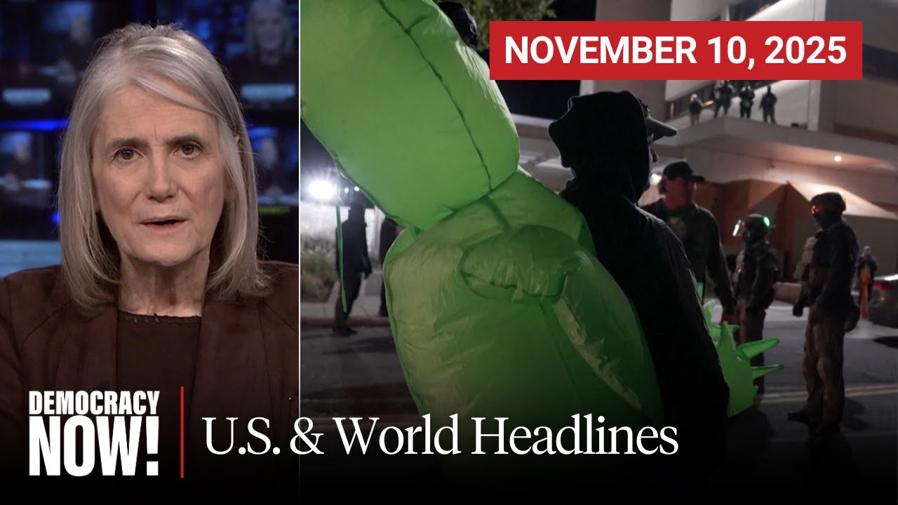 Top U.S. & World Headlines – Nov 10, 2025 🌍