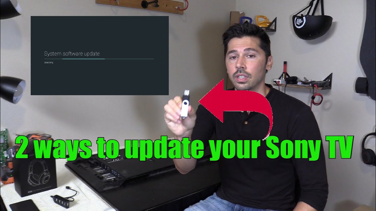 Update Sony TV Firmware via USB Guide 📺