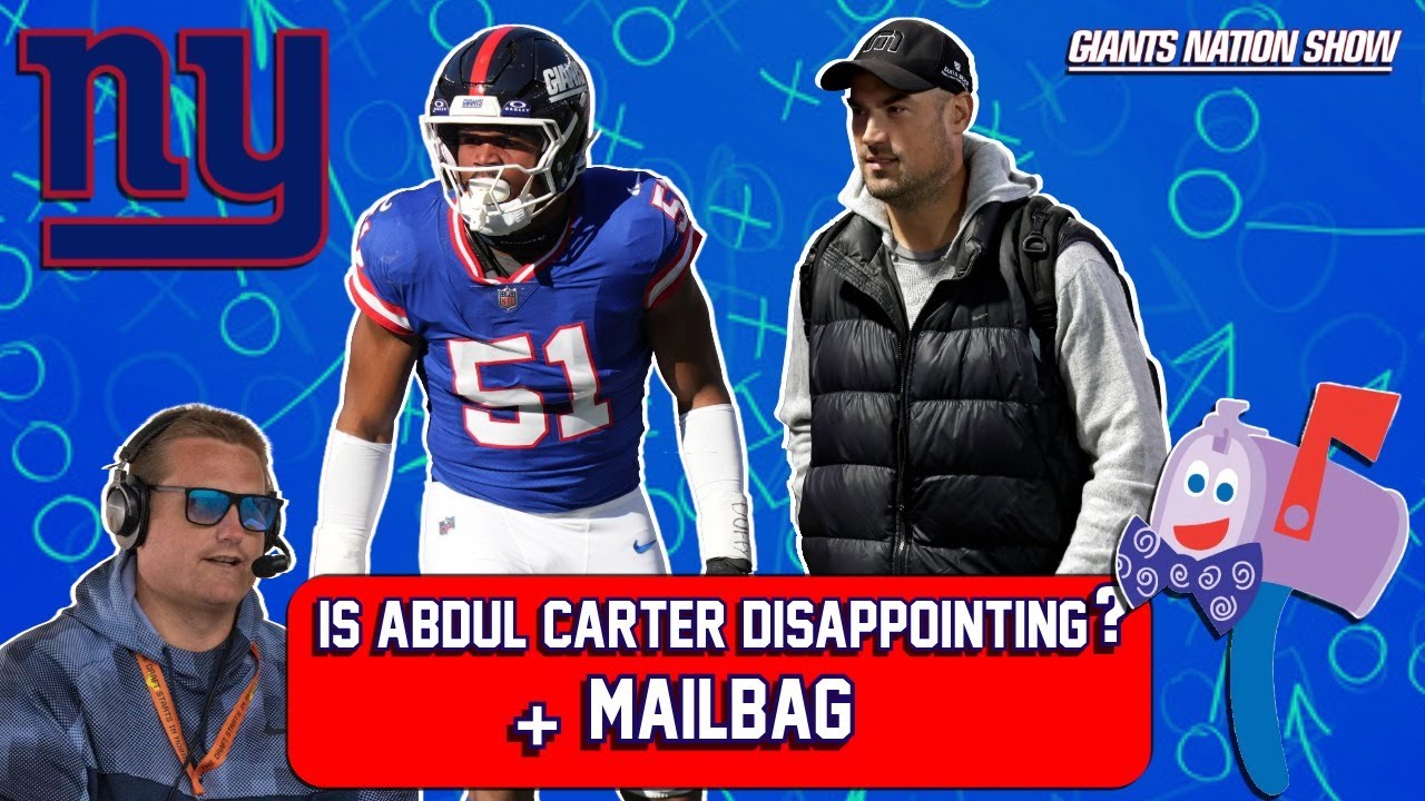 Is Abdul Carter Disappointing? Giants Mailbag π¬