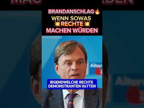 đ„AFD ANSCHLAG wĂ€re von RECHTS skandalösâĄ#weidel #afd #helferich #weimer #cdu #aliceweidel #merz