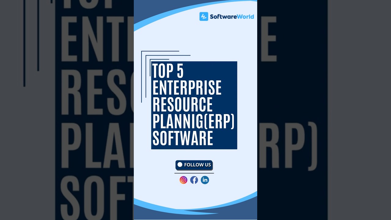 Top 5 ERP Software for 2025 🚀