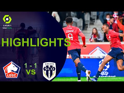 LOSC Lille - Angers 1-1 Résumé | Ligue 1 Uber Eats 2021/2022