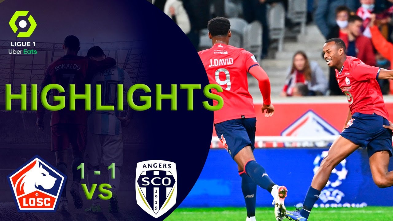 Lille vs Angers 1-1 Highlights | Exciting Ligue 1 Match Recap ⚽