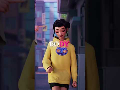 The Songs perfectly matches the scene đ ( KPop Demon Hunters )