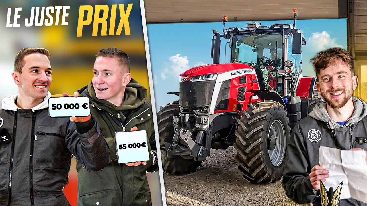 Le Juste Prix Agricole en Vrai! 🚜 avec Marc & Germain