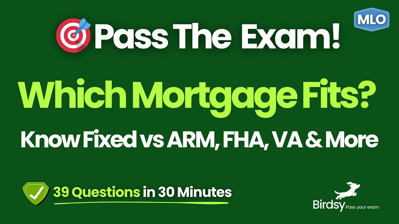 MLO Exam: Top Missed Mortgage Questions 🏡