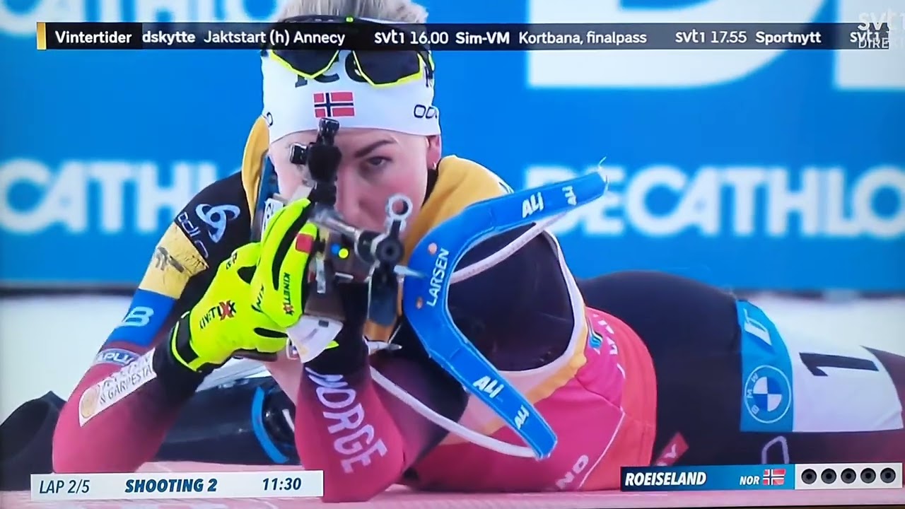Elvira Öberg's Stellar Performance & Exclusive Interview | Biathlon World Cup 21/22 in Annecy ✨