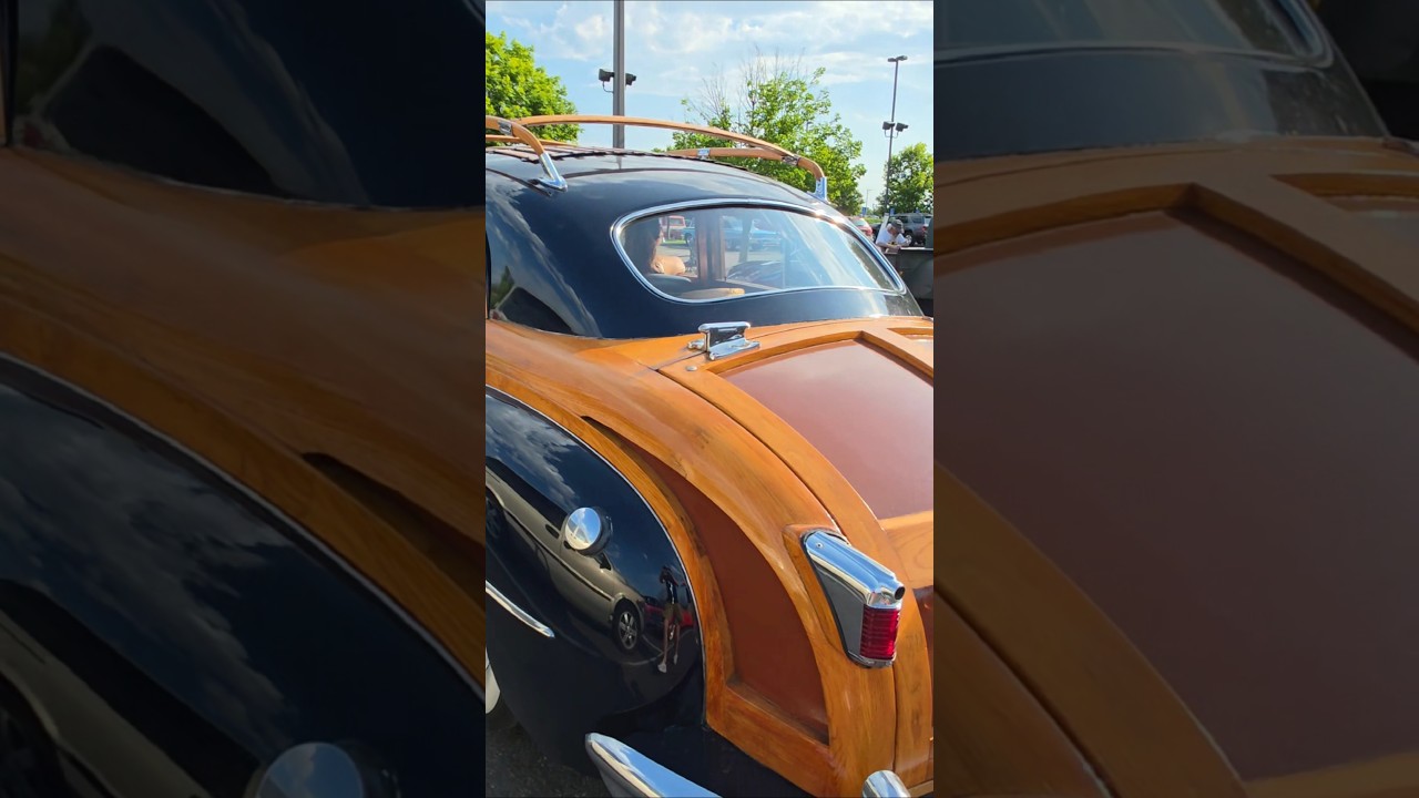 1948 Chrysler Town & Country Sedan Cruising Slowly