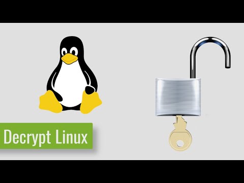 How to decrypt Linux Partitions / Home Folders (LUKS/ecryptfs)