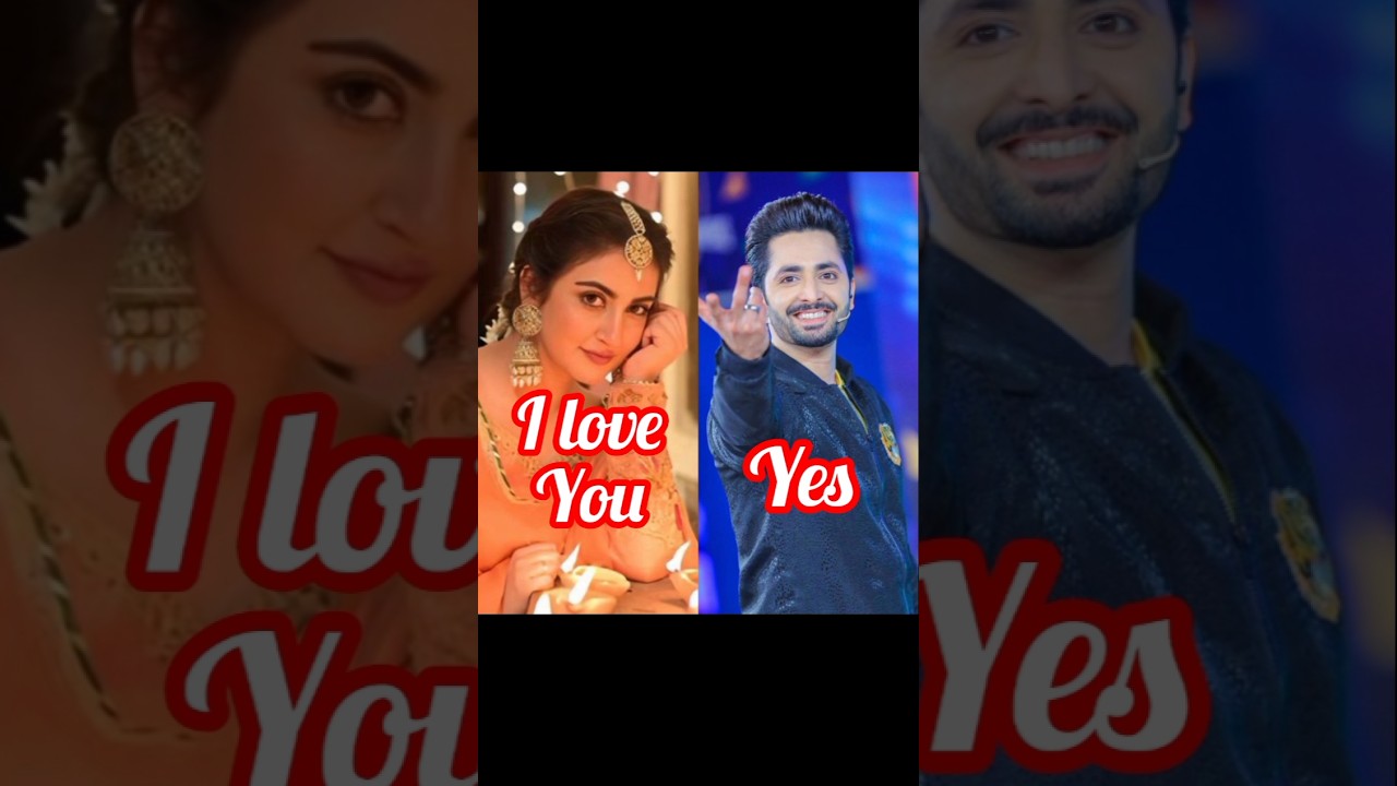 Danish Taimoor vs. Hiba Bukhari π | Must-Watch Viral Short Video!