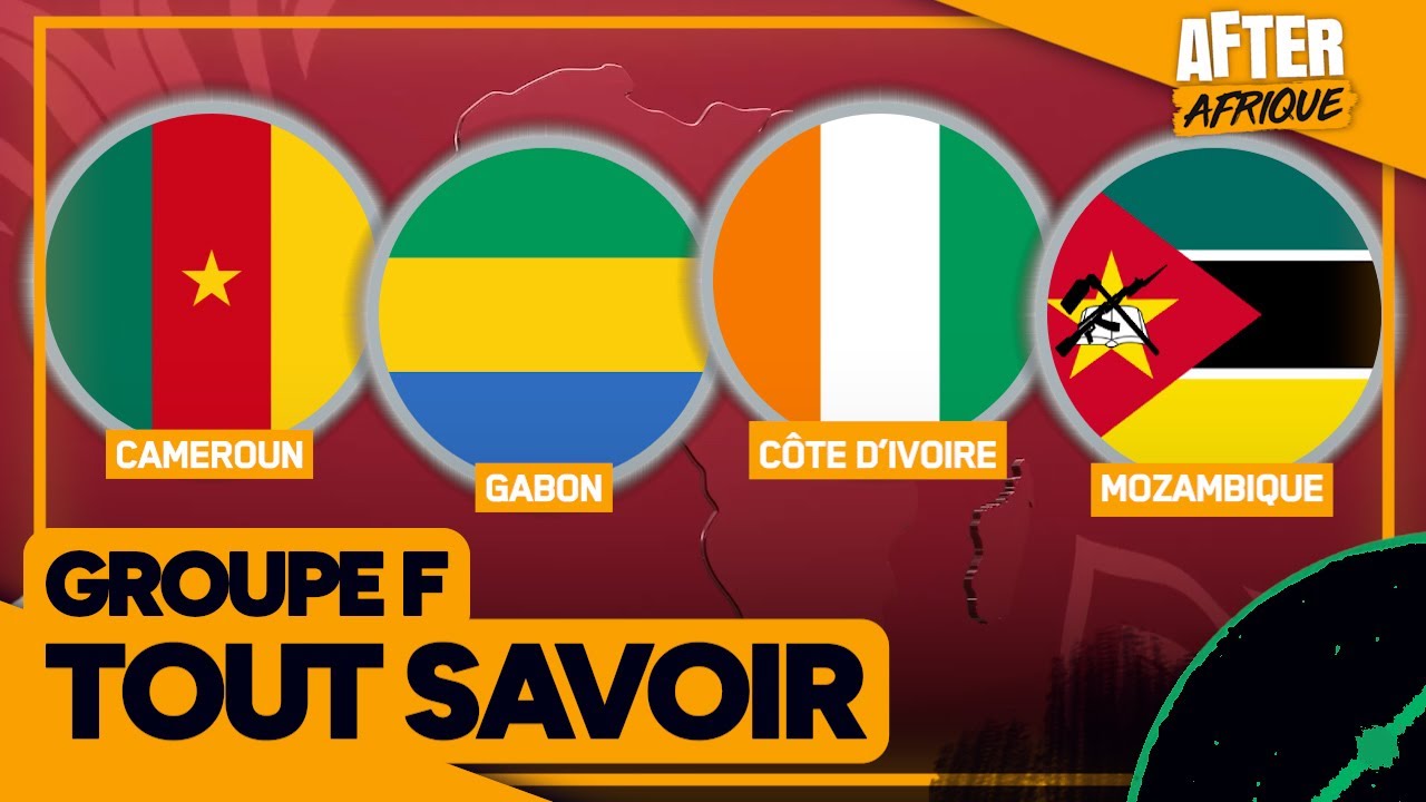 CAN 2025 Groupe F : Cameroun, Côte d'Ivoire, Gabon ⚽