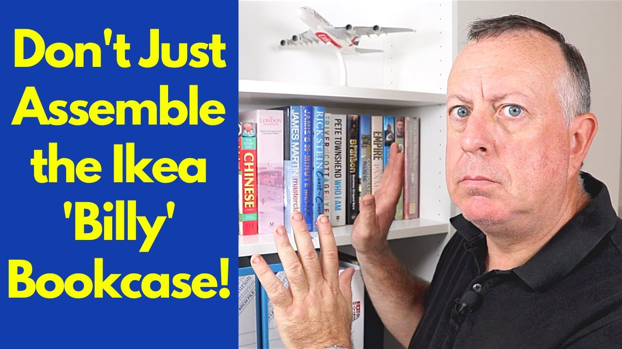 Assemble & Strengthen Ikea Billy Bookcase 🛠️