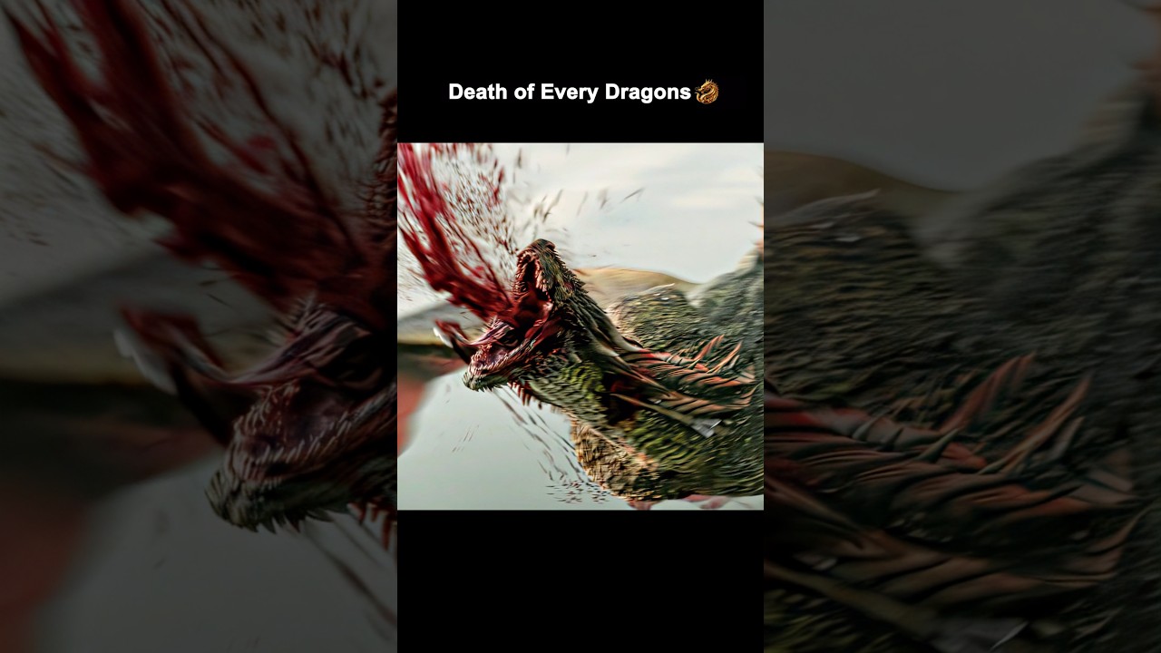 Every Dragon's End in Game of Thrones 🐉