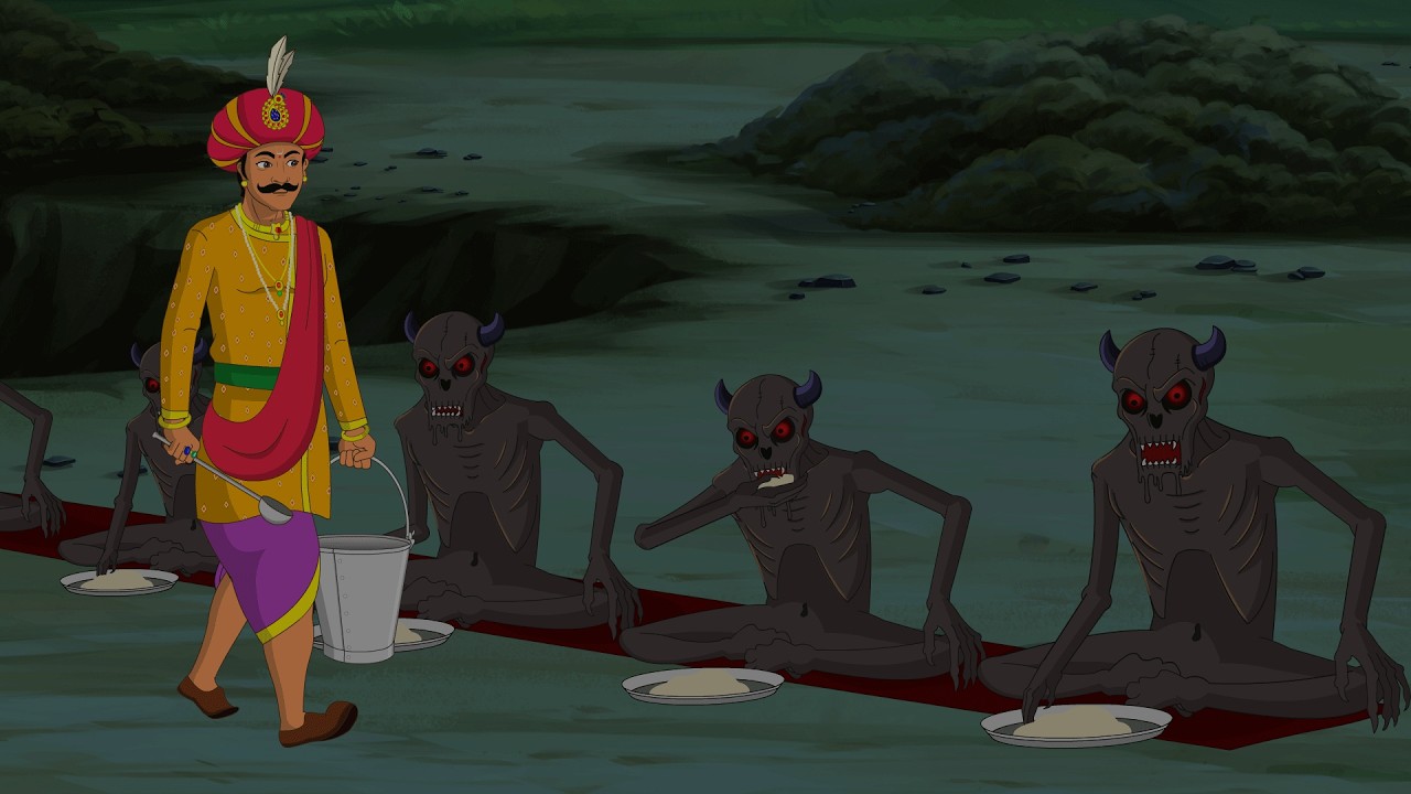 पाताल भोज: डरावनी कहानी और सीख 📖