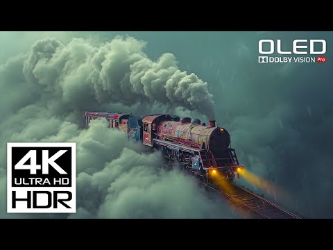 4K 60fps HDR Dolby Vision Relaxation Video with Meditation and Sleep Music