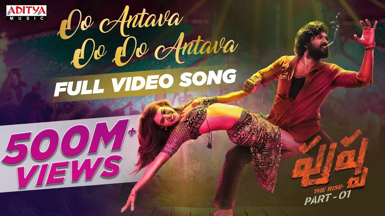 Oo Antava Mawa..🔥 Telugu Song from Pushpa | Allu Arjun & Samantha's Hit Dance Number