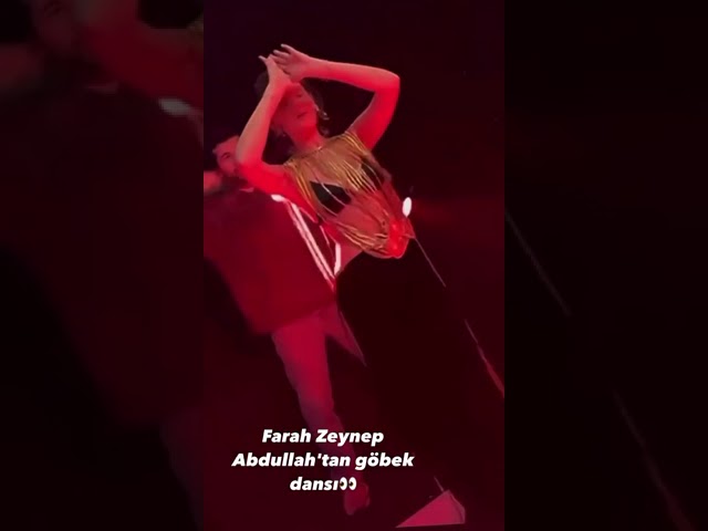 Farah Zeynep Abdullah’dan Büyüleyici Dans Şovu 🎶