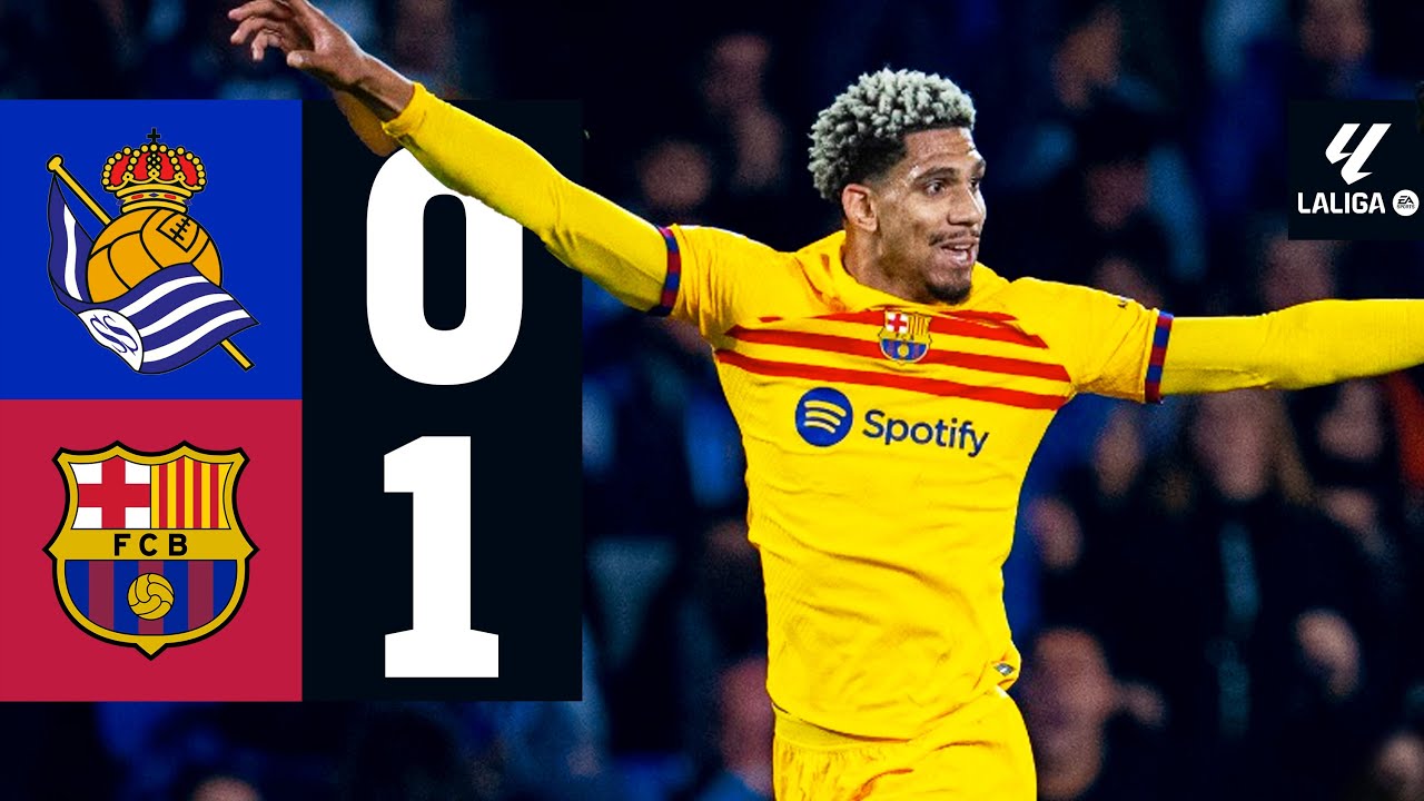 Real Sociedad 0-1 FC Barcelona | Dramatic Late Goal Secures Victory in La Liga 2023/24