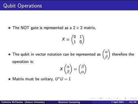Quantum Computing | Math + Applications to Neural Networks & Cryptography
