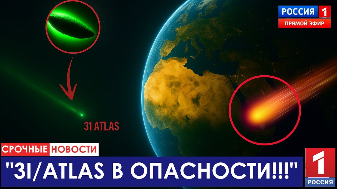 Межзвездный Монстр в 100 Раз Ярче: Раскрыты Тайны 3I/ATLAS! 🌌