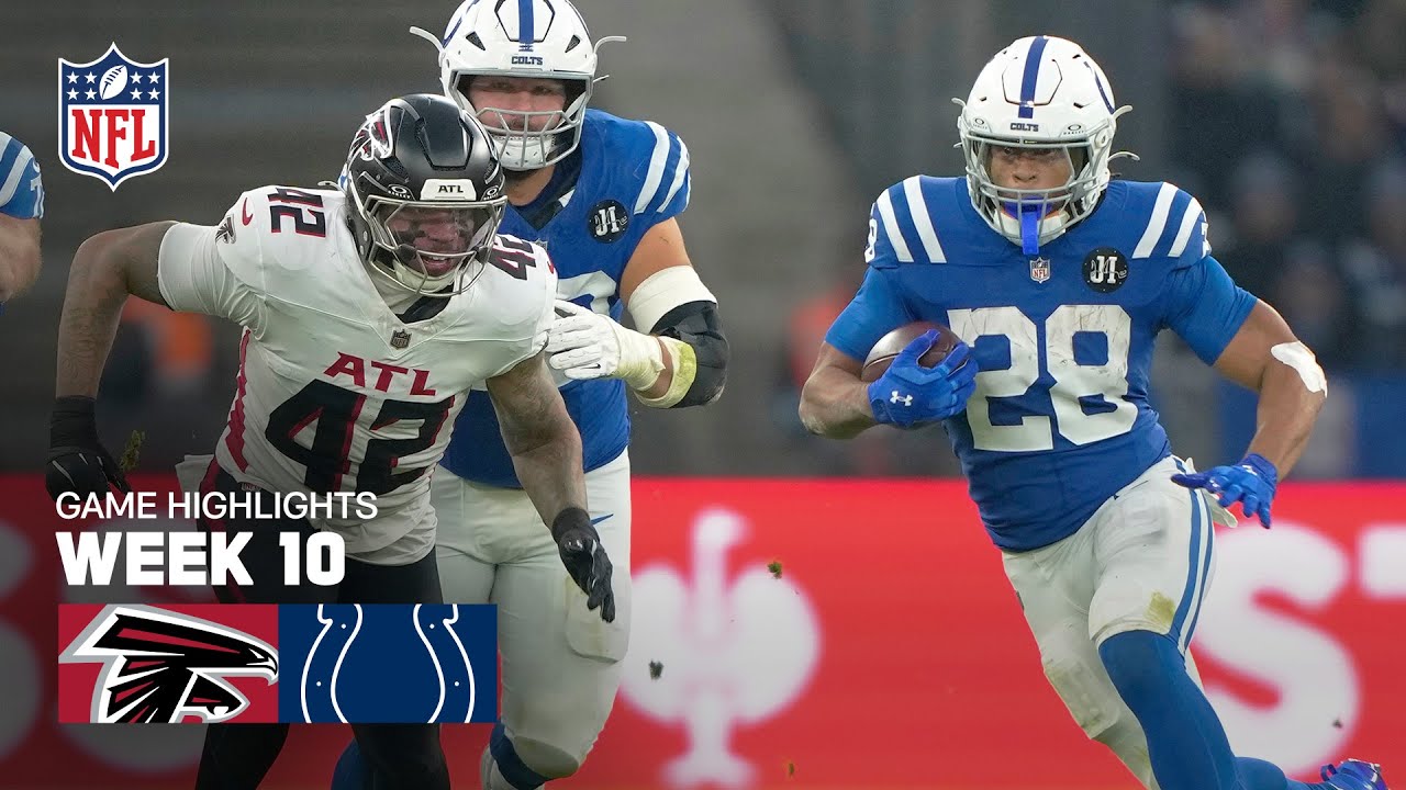 Falcons vs. Colts Week 10 Highlights | 2025 NFL