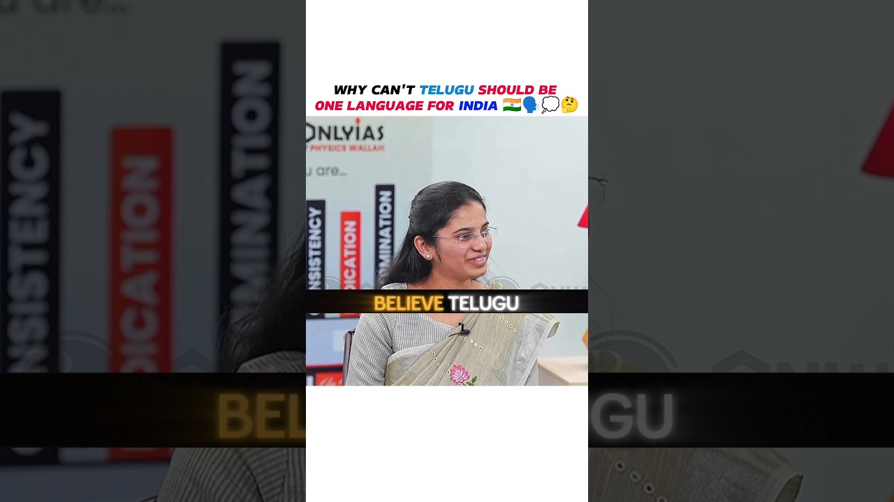 Why Telugu Can Be India’s Official Language 🇮🇳