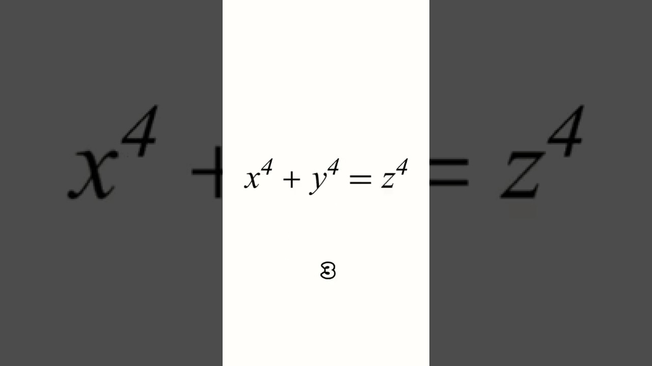 Fermat's Last Theorem Explained 🧮