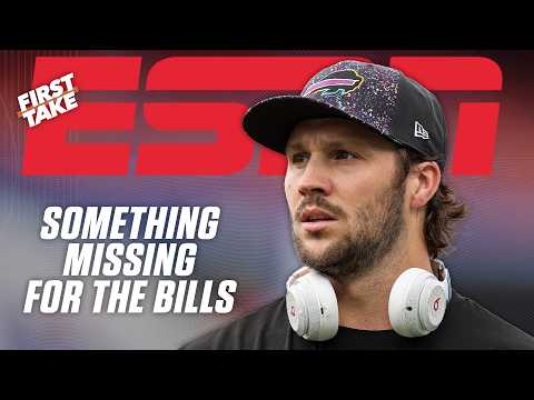 THERE'S SOMETHING MISSING for the Bills 🧐 Stephen A.'s thoughts ahead of Chiefs matchup | First Take